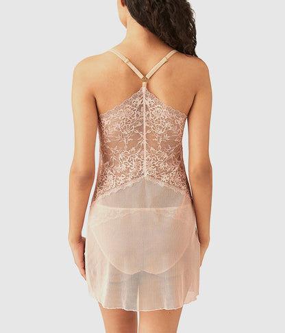 Lace Encounter Chemise - Rose Smoke | Wacoal Value