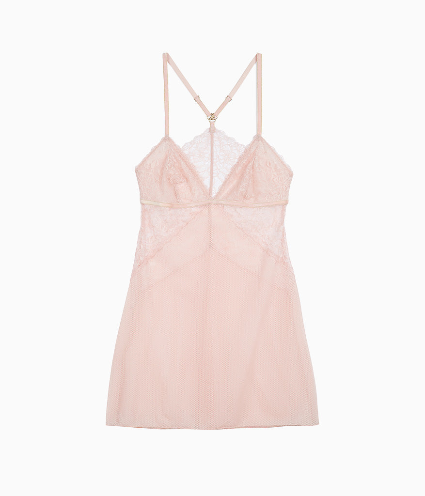 Lace Encounter Chemise - Rose Smoke | Wacoal Value
