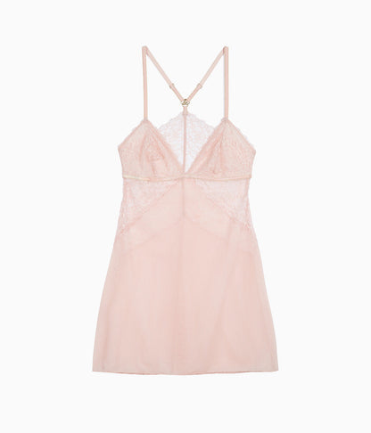 Lace Encounter Chemise - Rose Smoke | Wacoal Value