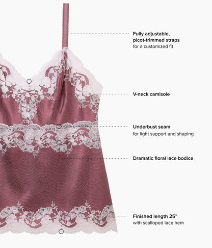 Modern Affair Cami - Rose Brown/Cradle Pink | Wacoal Great Value