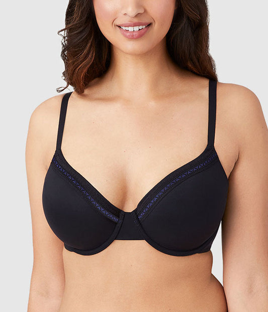 Perfect Primer Underwire T-Shirt Bra - Black | Wacoal Quality