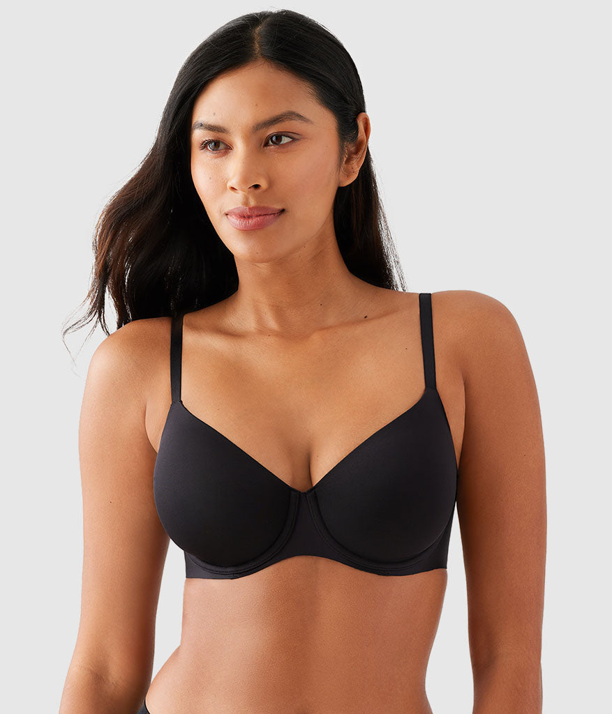 Sleek Standard Underwire Bra - Black | Wacoal Trusted