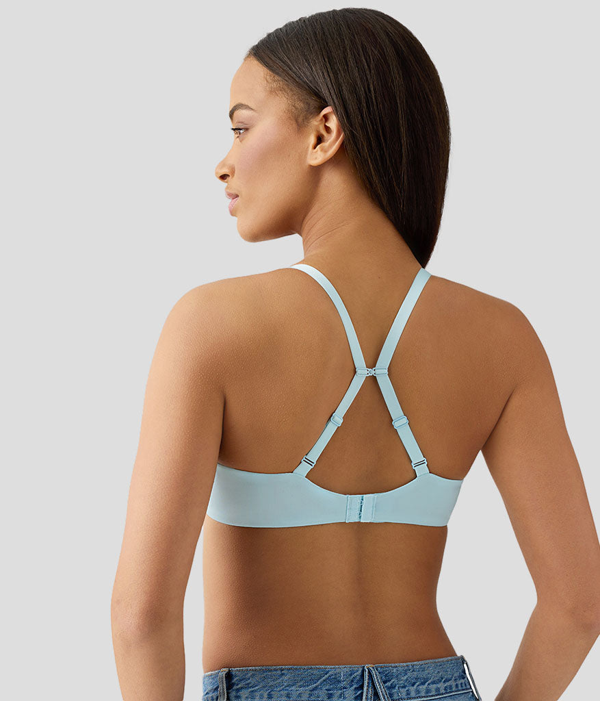 Future Foundation Wire Free T-Shirt Bra - Blue Glow | Wacoal Value