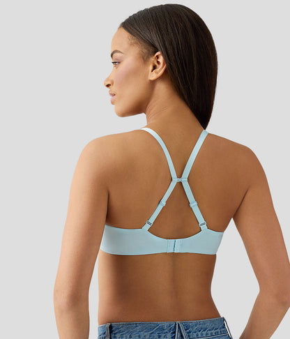 Future Foundation Wire Free T-Shirt Bra - Blue Glow | Wacoal Value