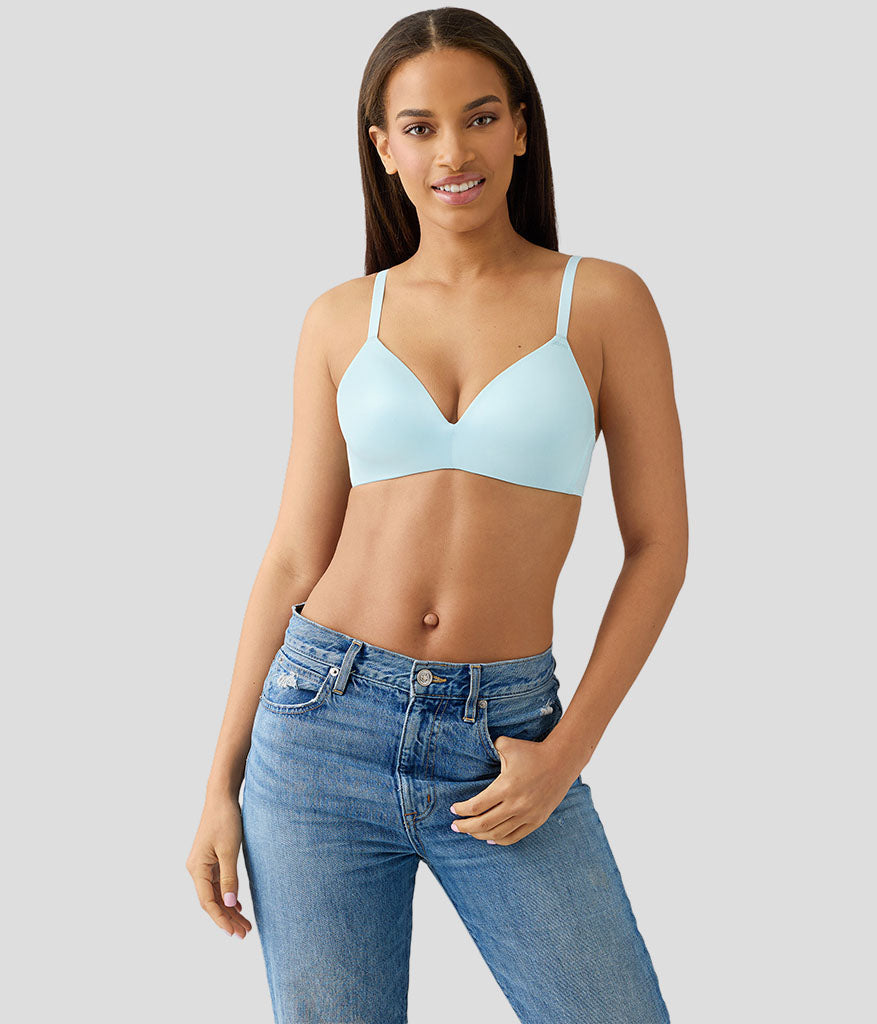 Future Foundation Wire Free T-Shirt Bra - Blue Glow | Wacoal Value