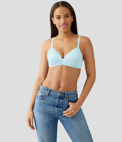 Future Foundation Wire Free T-Shirt Bra - Blue Glow | Wacoal Value