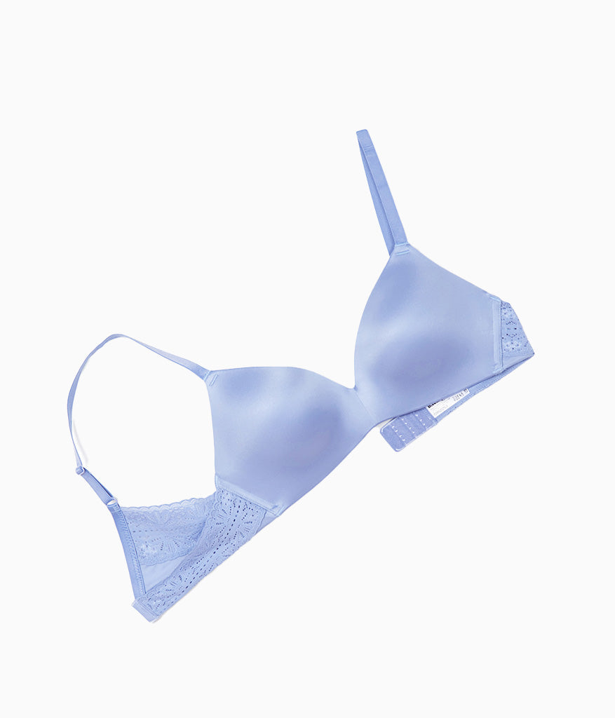 Future Foundation Wire Free T-Shirt Bra with Lace - Purple Impression | Wacoal Trusted