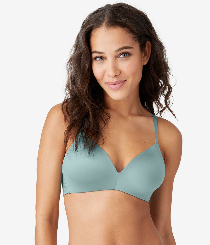 Future Foundation Wire Free T-Shirt Bra with Lace - Trellis | Wacoal Customer Favorite