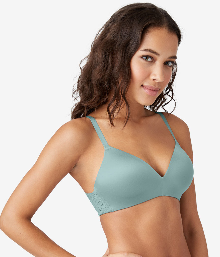 Future Foundation Wire Free T-Shirt Bra with Lace - Trellis | Wacoal Customer Favorite
