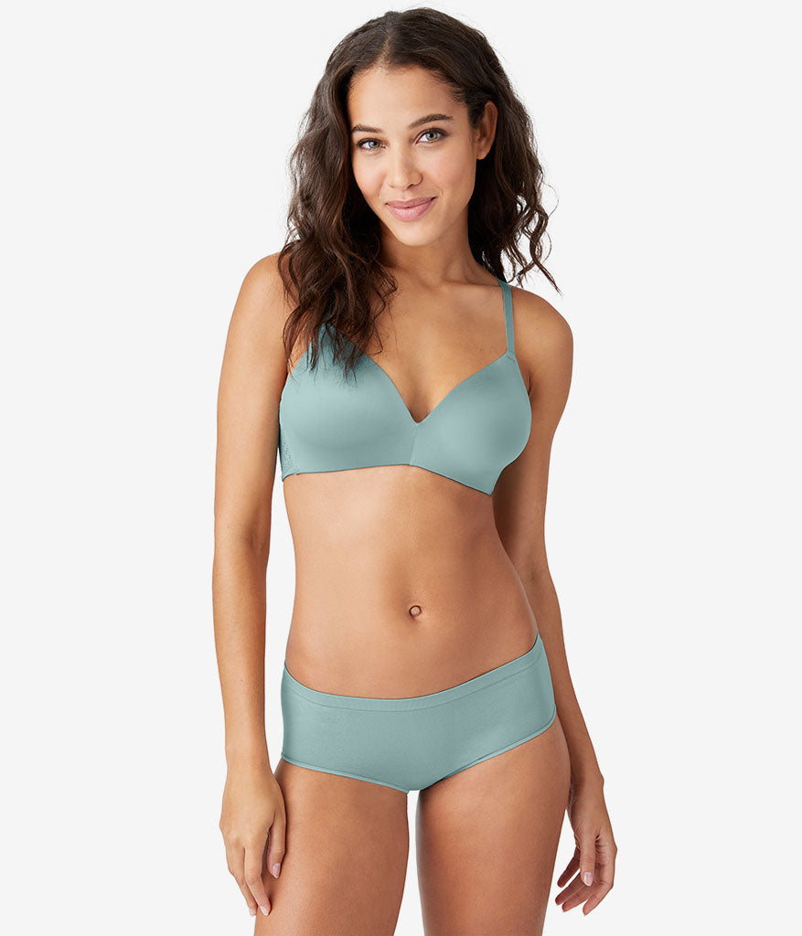 Future Foundation Wire Free T-Shirt Bra with Lace - Trellis | Wacoal Customer Favorite