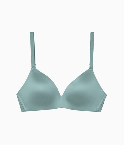 Future Foundation Wire Free T-Shirt Bra with Lace - Trellis | Wacoal Customer Favorite
