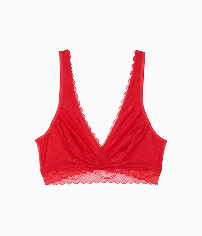 No Strings Attached Bralette - Crimson Red | Wacoal Great Value
