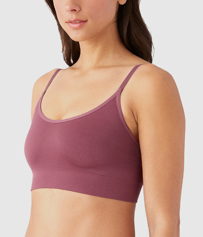 Comfort Intended Bralette - Maroon | Wacoal Latest