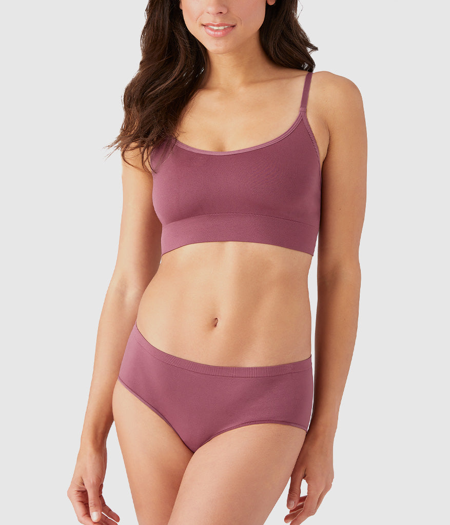 Comfort Intended Bralette - Maroon | Wacoal Latest