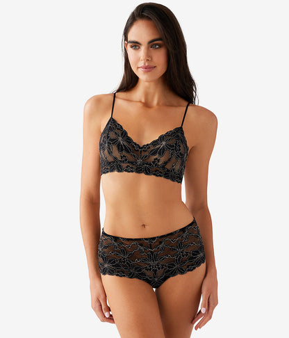 Feeling Famous Bralette - Night/Angel Wing | Wacoal Quality