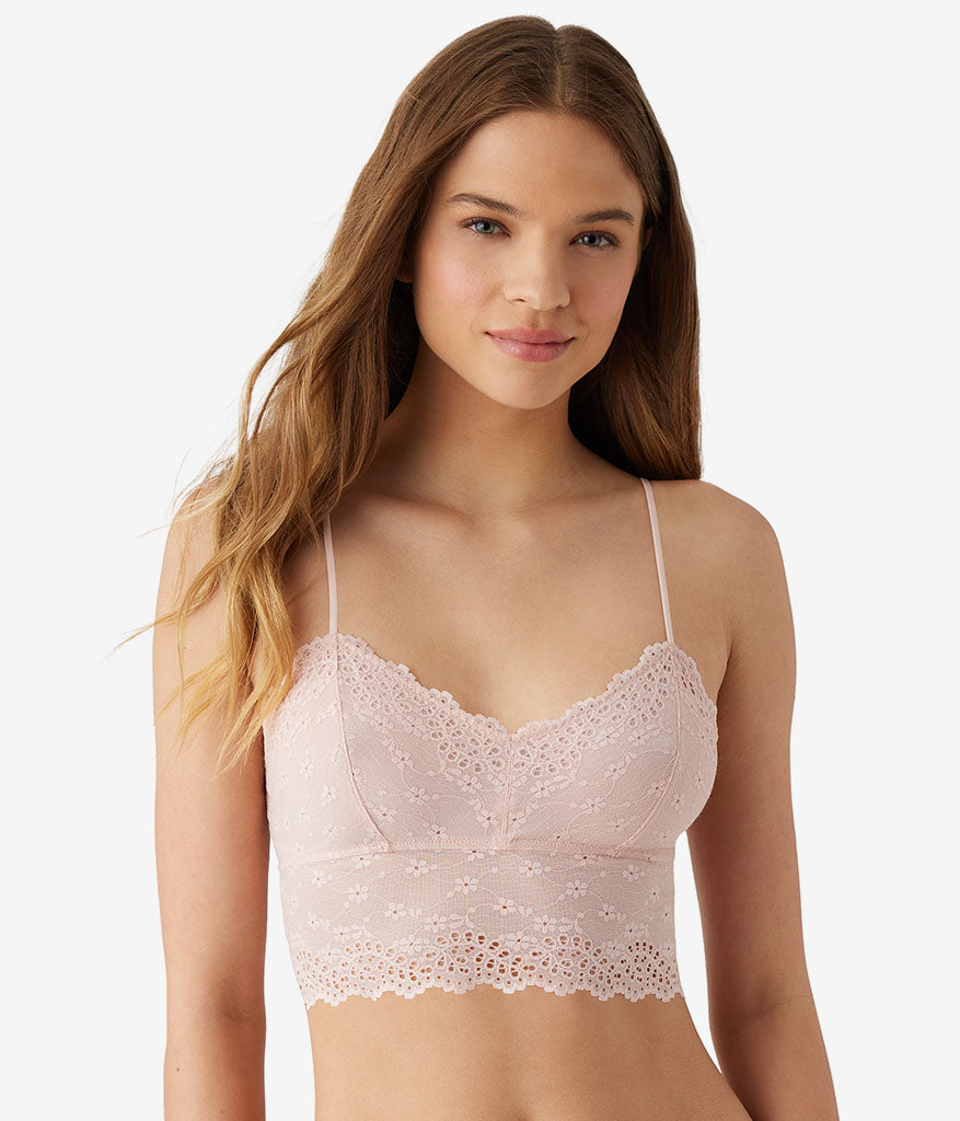 Inspired Eyelet Bralette - Rose Smoke | Wacoal Top Pick