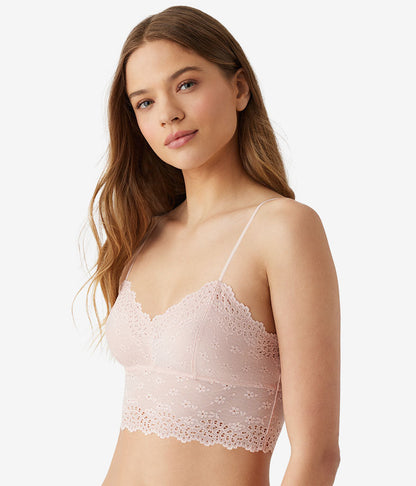 Inspired Eyelet Bralette - Rose Smoke | Wacoal Top Pick