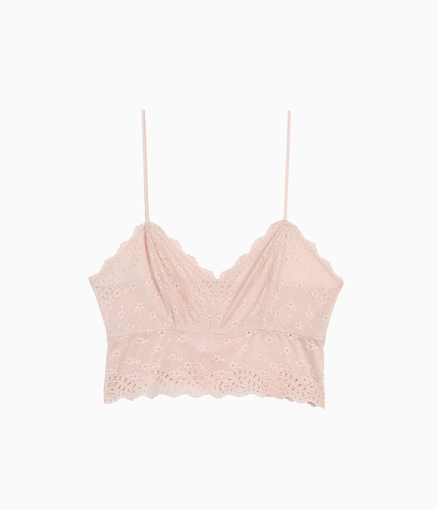 Inspired Eyelet Bralette - Rose Smoke | Wacoal Top Pick