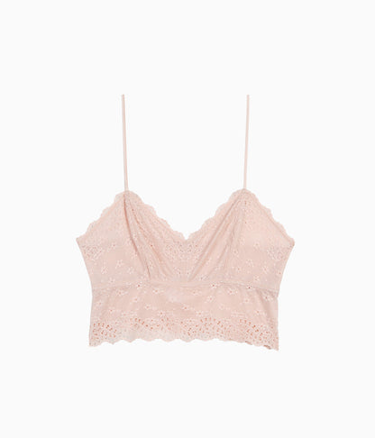 Inspired Eyelet Bralette - Rose Smoke | Wacoal Top Pick
