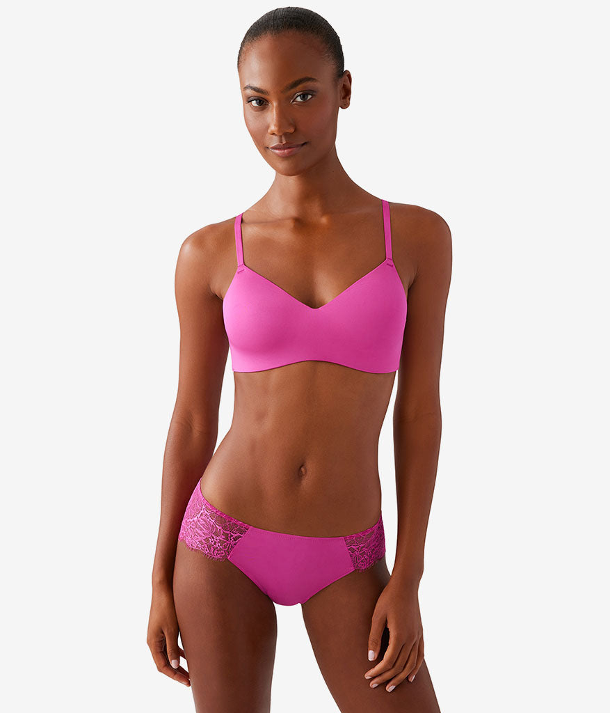 Spotlight Wire Free T-Shirt Bra - Fuchsia Red | Wacoal Smart Buy