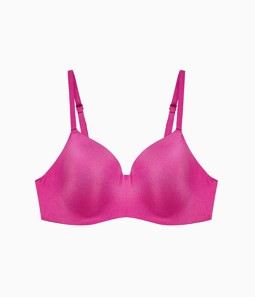 Spotlight Wire Free T-Shirt Bra - Fuchsia Red | Wacoal Smart Buy