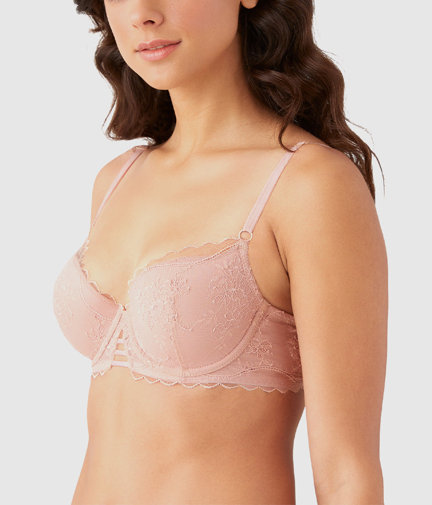 No Strings Attached Contour Bra - Blush Pink | Wacoal Trusted