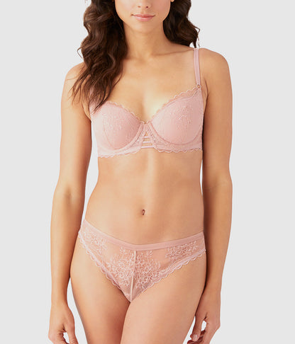 No Strings Attached Contour Bra - Blush Pink | Wacoal Trusted