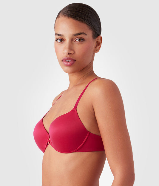 Undercover Plunge T-Shirt Bra - Cerise | Wacoal Value