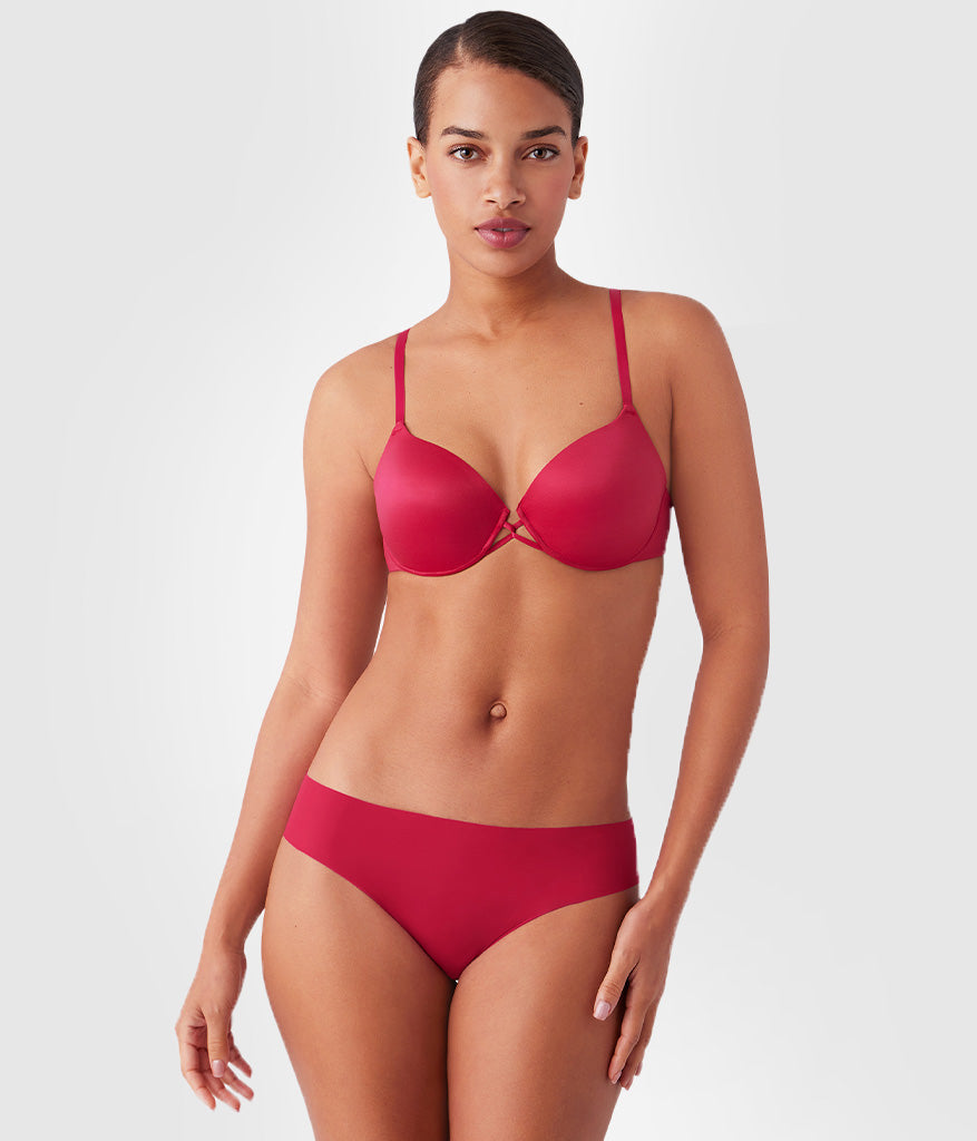 Undercover Plunge T-Shirt Bra - Cerise | Wacoal Value