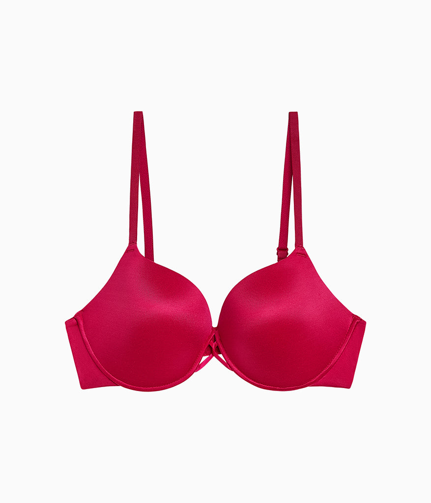 Undercover Plunge T-Shirt Bra - Cerise | Wacoal Value