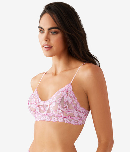 Feeling Famous Bralette - Pink Lavender/Very Berry | Wacoal Trusted