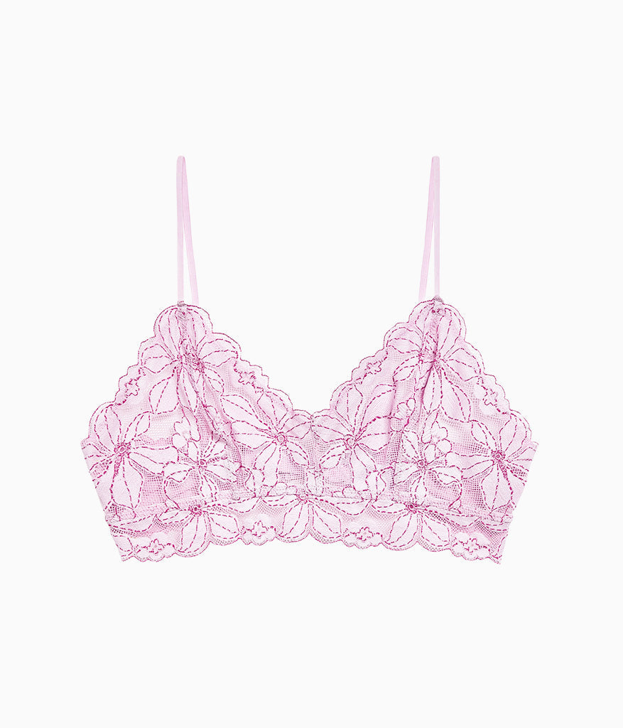 Feeling Famous Bralette - Pink Lavender/Very Berry | Wacoal Trusted