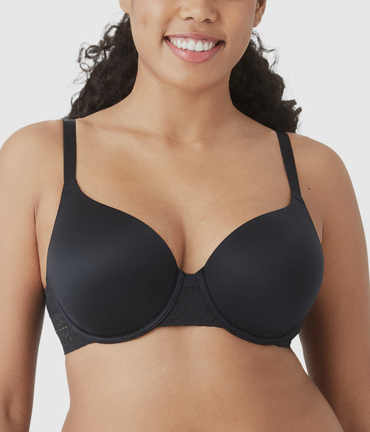 Future Foundation T-Shirt Bra with Lace - Night | Wacoal Customer Favorite