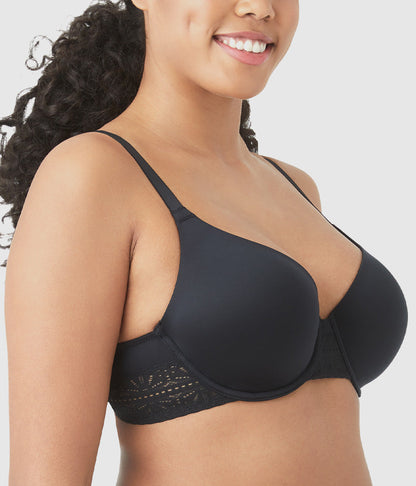 Future Foundation T-Shirt Bra with Lace - Night | Wacoal Customer Favorite