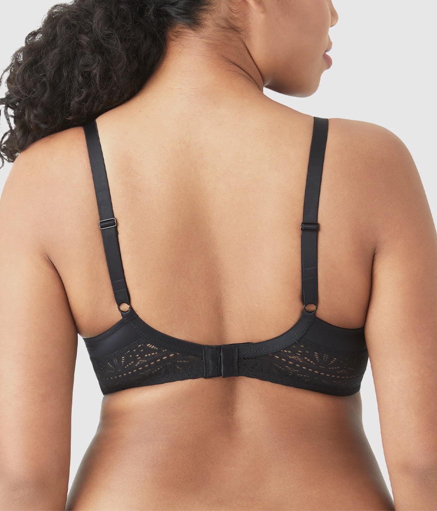 Future Foundation T-Shirt Bra with Lace - Night | Wacoal Customer Favorite
