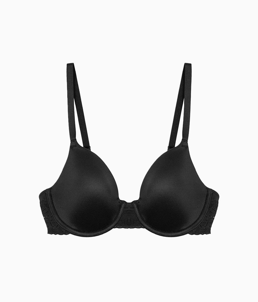 Future Foundation T-Shirt Bra with Lace - Night | Wacoal Customer Favorite