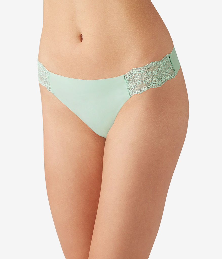 b.bare Thong - Silt Green | Wacoal Quality