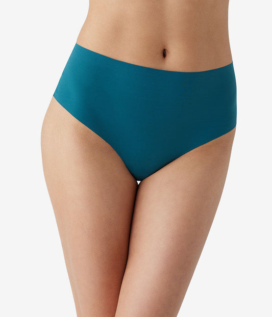 b.bare Hi-Waist Thong - Blue Coral | Wacoal Value