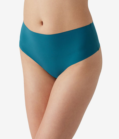 b.bare Hi-Waist Thong - Blue Coral | Wacoal Value