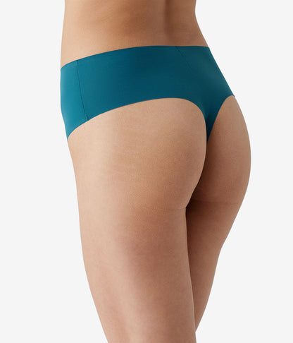 b.bare Hi-Waist Thong - Blue Coral | Wacoal Value
