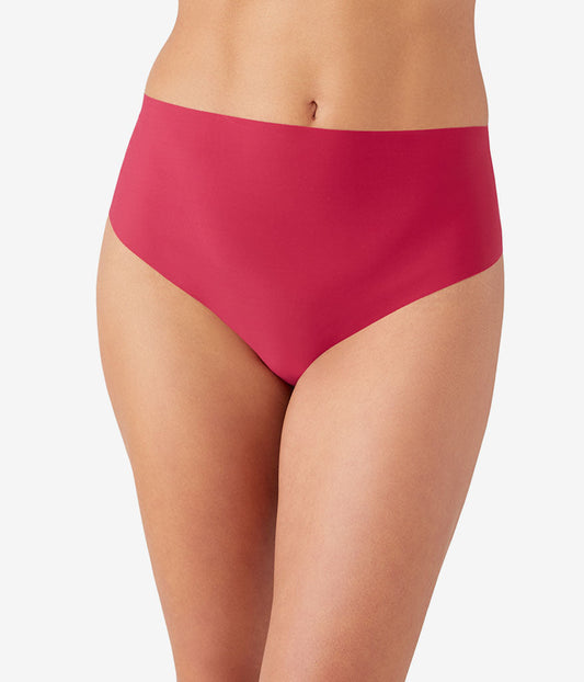 b.bare Hi-Waist Thong - Persian Red | Wacoal Latest