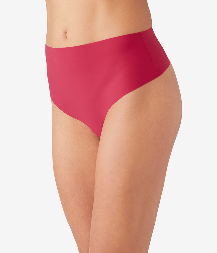 b.bare Hi-Waist Thong - Persian Red | Wacoal Latest