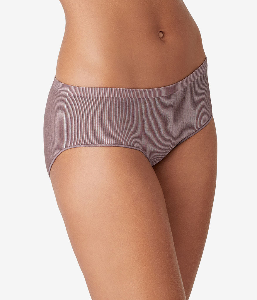 Comfort Intended Rib Hipster - Peppercorn | Wacoal Customer Favorite