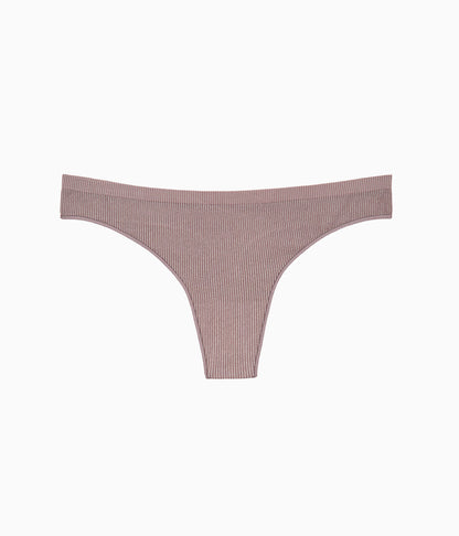 Comfort Intended Rib Thong - Peppercorn | Wacoal Top Pick