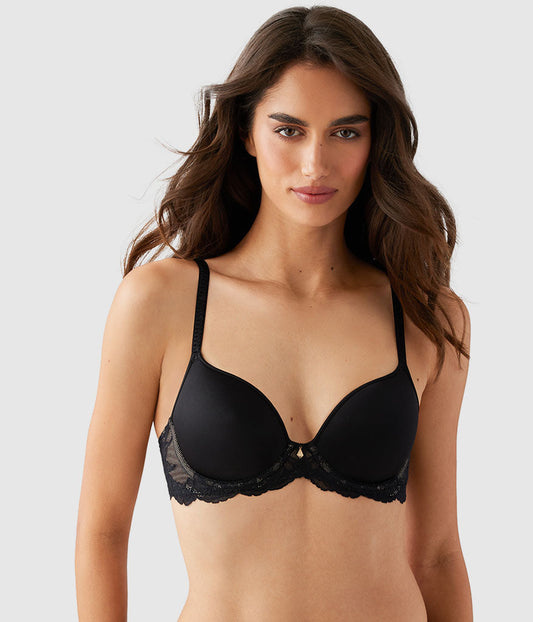 Vivid Attraction T-Shirt Bra - Black | Wacoal Quality