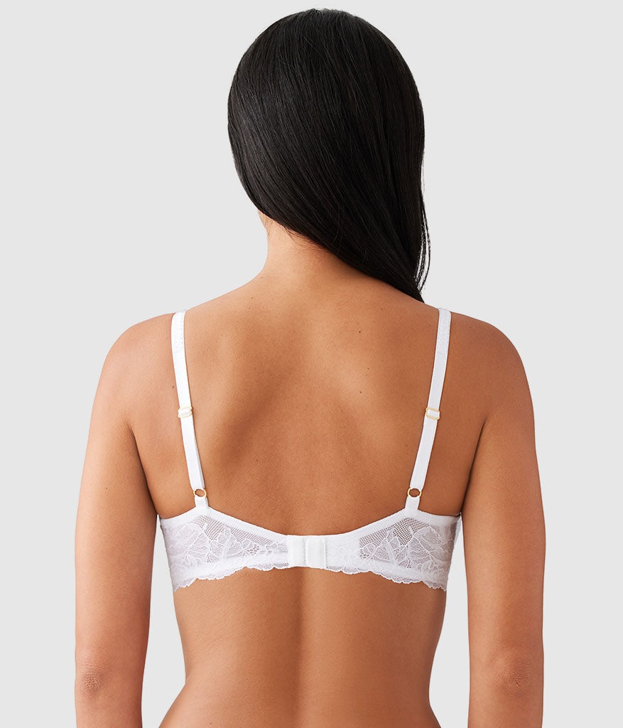 Vivid Attraction Underwire Bra - White | Wacoal Trusted