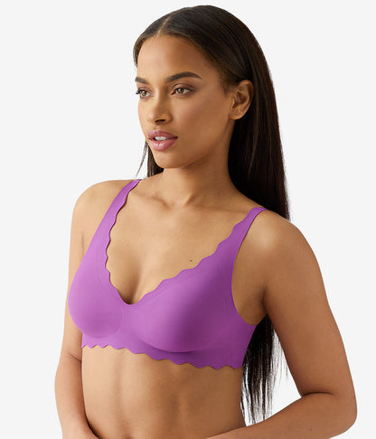 b.wow'd Wire Free Bra - Sparkling Grape | Wacoal Latest