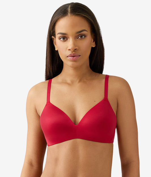 Future Foundation Wire Free T-Shirt Bra - Chili Pepper Red | Wacoal Quality
