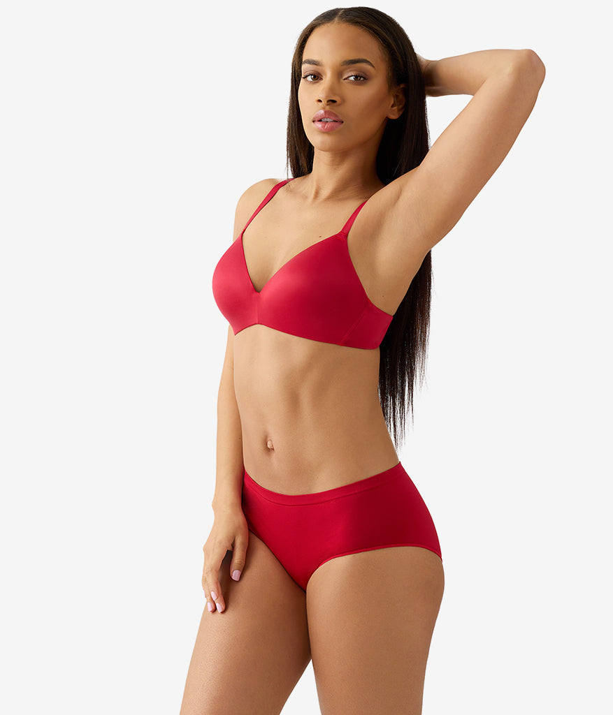 Future Foundation Wire Free T-Shirt Bra - Chili Pepper Red | Wacoal Quality