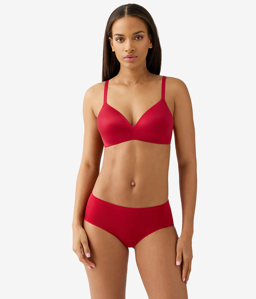 Future Foundation Wire Free T-Shirt Bra - Chili Pepper Red | Wacoal Quality